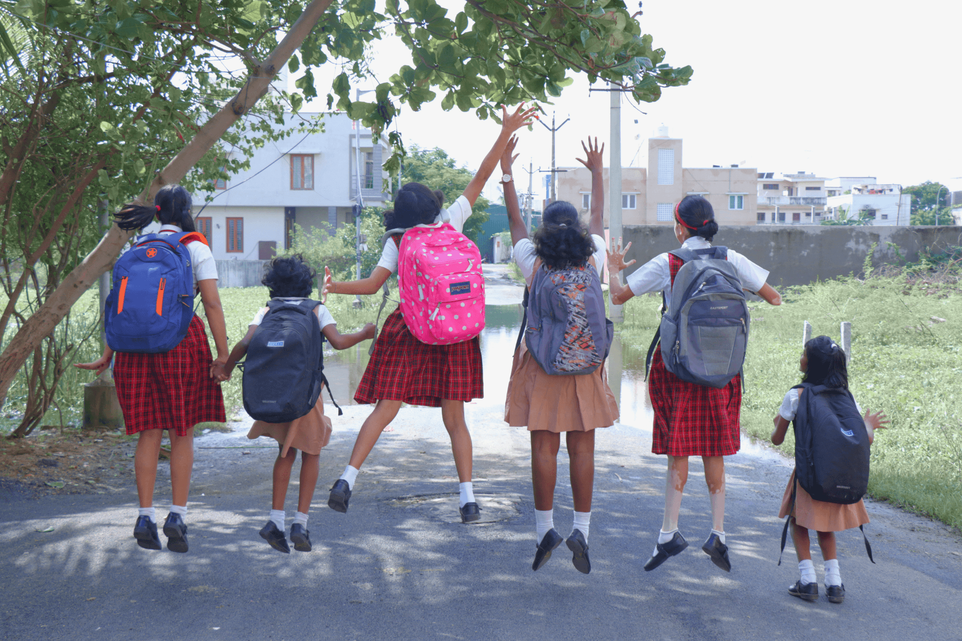 Children at STEPS Home